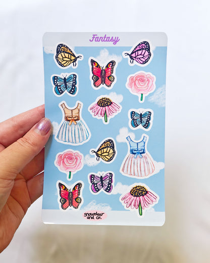 Fantasy Sticker Sheet Set