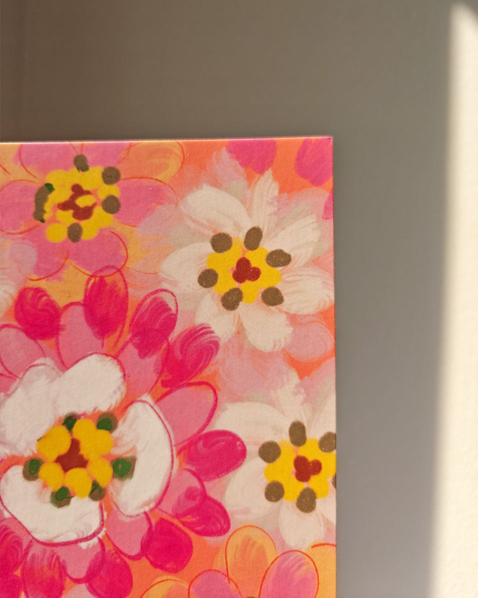 Floral Abstract Art – 5x7 Wall Art