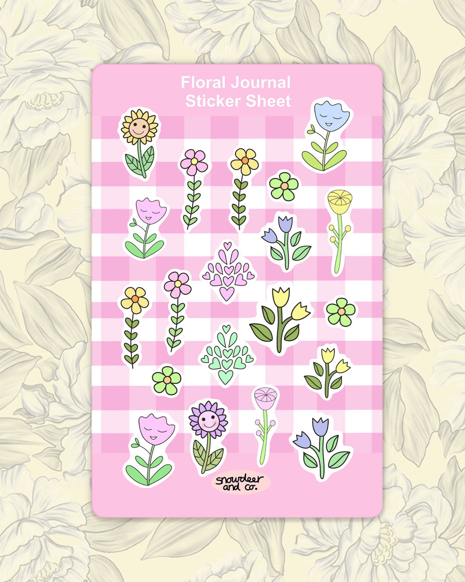 Pinks Sticker Sheet