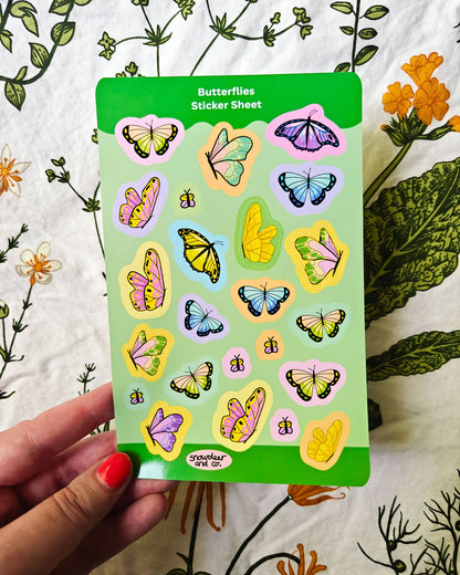 Butterflies Sticker Sheet