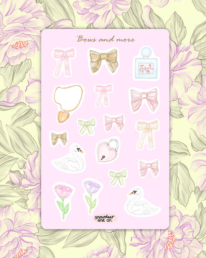 Bows Sticker Sheet Set