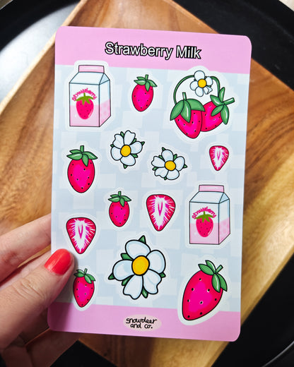 Strawberry Sticker Sheet